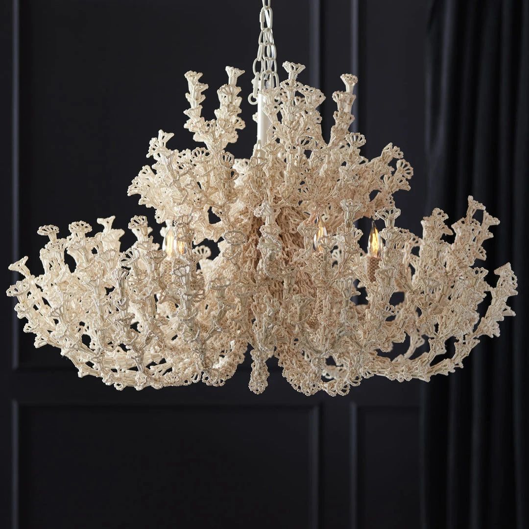 Palecek Seychelles Coco Chandelier New Arrivals 4 Palecek Seychelles Coco Chandelier New Arrivals