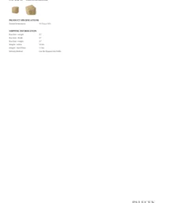 Palecek New Arrivals Trina Hassock Rattan