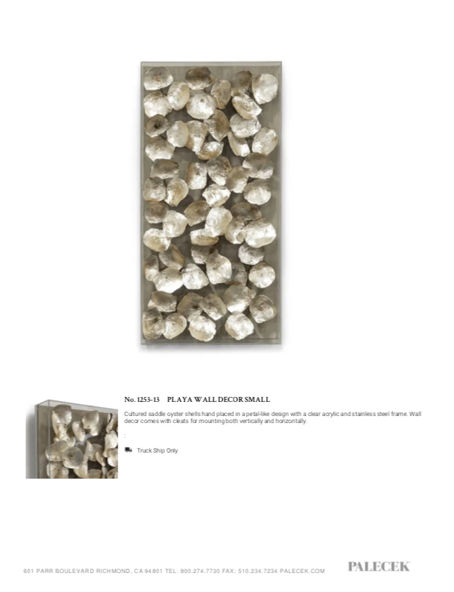 Palecek Playa Wall Decor Small New Arrivals 5 Palecek Playa Wall Decor Small New Arrivals