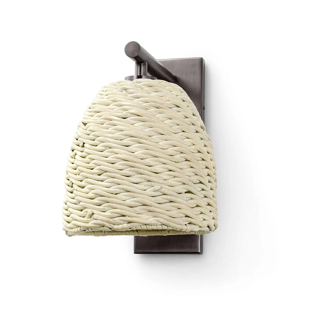 Palecek Wisteria Sconce Whitewash And Bronze New Arrivals 1 Palecek Wisteria Sconce Whitewash And Bronze New Arrivals