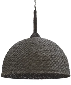 Palecek Wisteria Pendant Oversized Grey