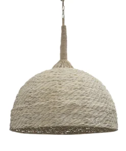 Palecek Wisteria Pendant Oversized Whitewash