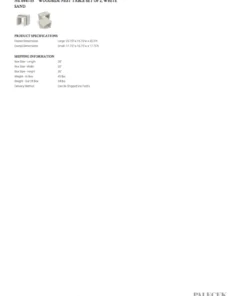 Palecek New Arrivals Woodside Nesting Table Set Of Two White Sand 7 Palecek New Arrivals Woodside Nesting Table Set Of Two White Sand