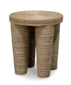 Palecek New Arrivals Wrapped Rope Footed Stool