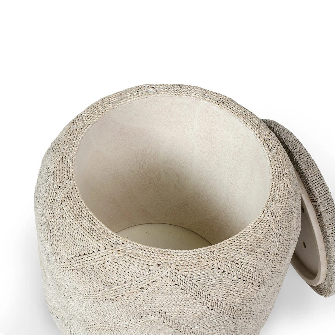 Palecek Zuni Storage Hassock Rope New Arrivals 3 Palecek Zuni Storage Hassock Rope New Arrivals