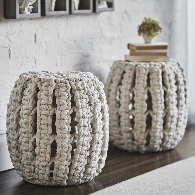 Palecek New Arrivals Annabel Hassock 5 Palecek New Arrivals Annabel Hassock