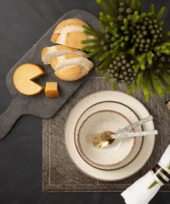 Blue Pheasant Pascal Black Doff Serving Board Large New Arrivals