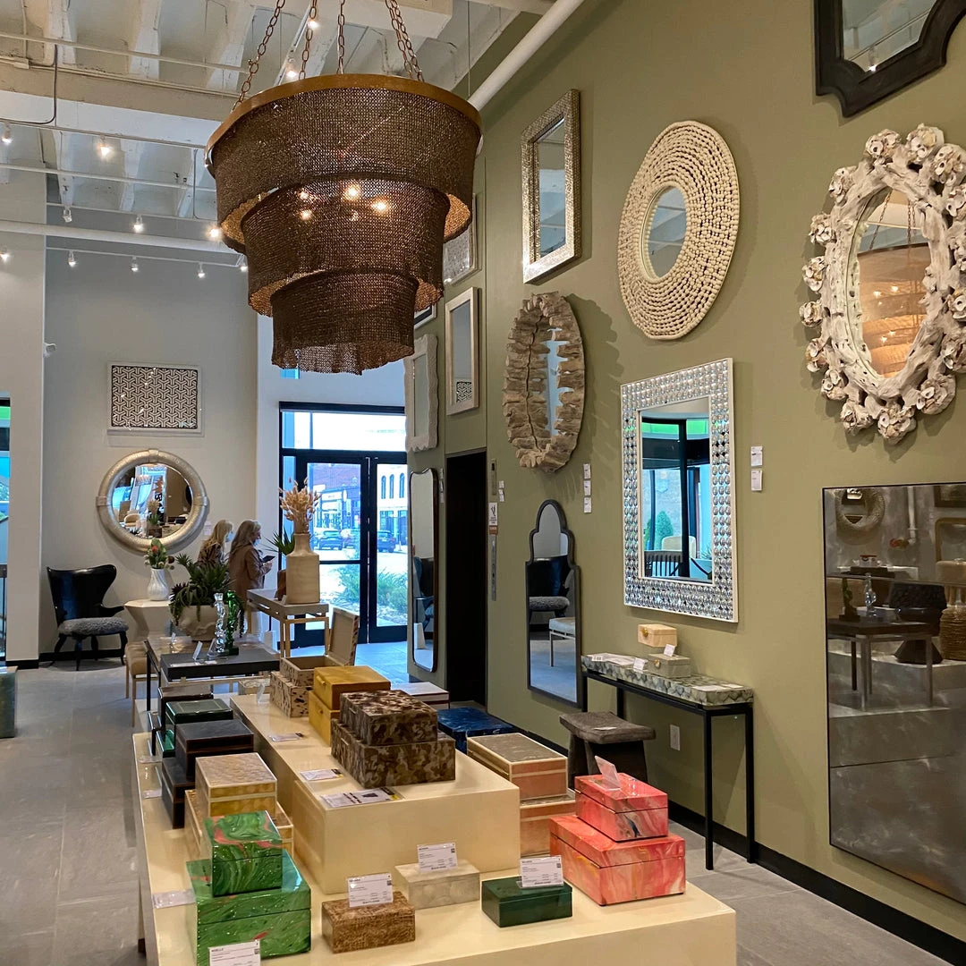 Made Goods Patricia Chandelier Oval Bronze Coco Beads And Gold Metal 2 Made Goods Patricia Chandelier Oval Bronze Coco Beads And Gold Metal