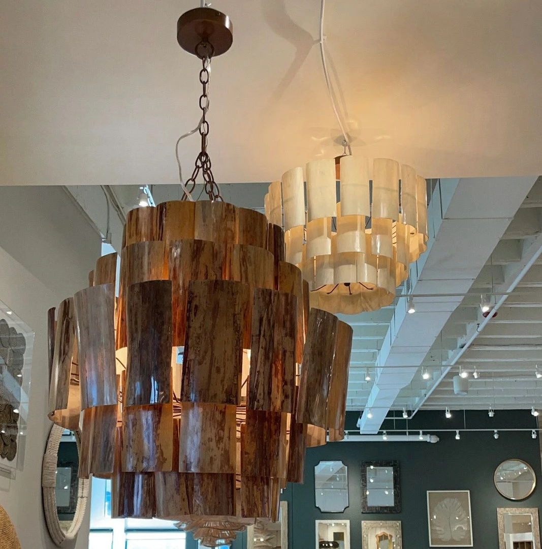 Made Goods Marjorie Semi Flush Mount Resin Coated Banana Bark New Arrivals 3 Made Goods Marjorie Semi Flush Mount Resin Coated Banana Bark New Arrivals