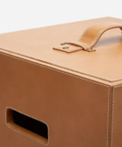 Pigeon And Poodle Barnet Square Hamper Aged Camel Leather 5 Pigeon And Poodle Barnet Square Hamper Aged Camel Leather