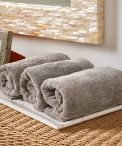 Pigeon And Poodle Elyria Tray Set White Marble New Arrivals