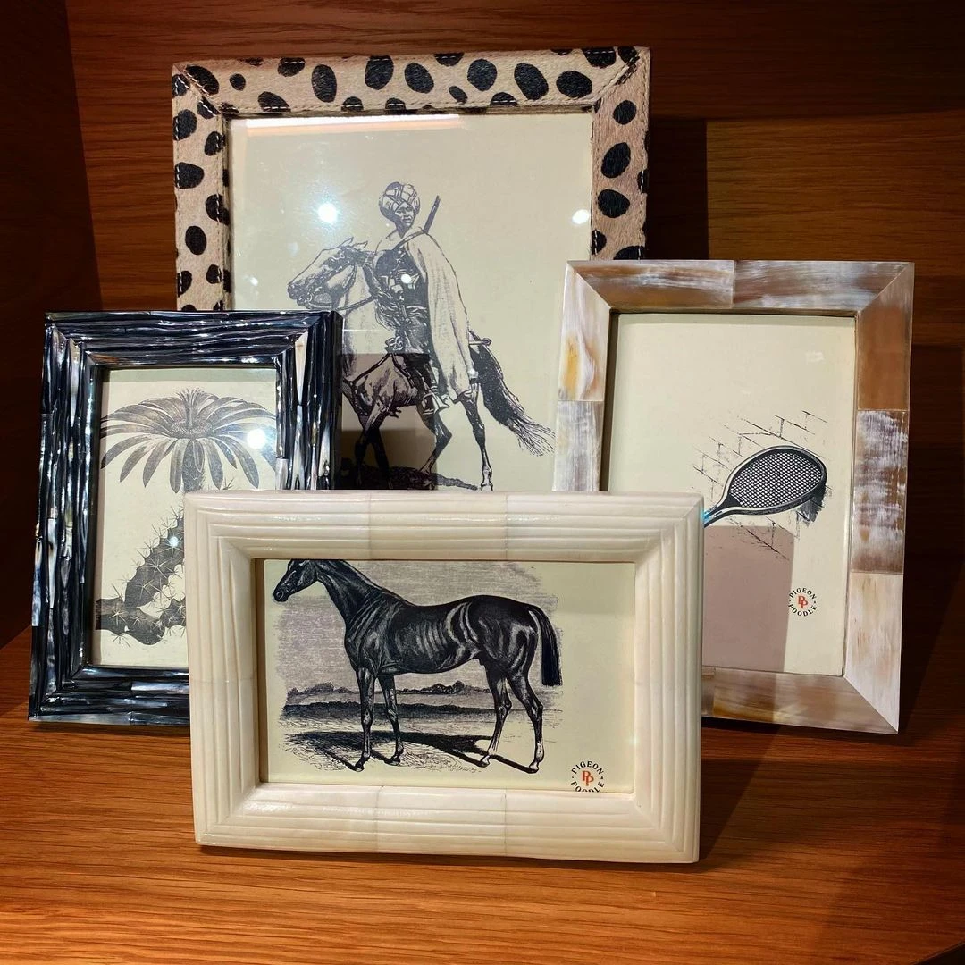 Pigeon And Poodle New Arrivals Steinfeld Frame Black And White Lacquered Wood 2 Pigeon And Poodle New Arrivals Steinfeld Frame Black And White Lacquered Wood