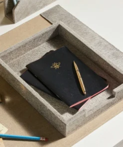 Pigeon And Poodle Hyde Accessory Set Gray Hide New Arrivals