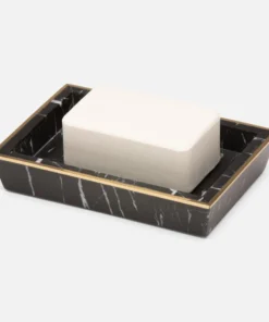 Pigeon And Poodle Rhodes Soap Dish Nero Marble And Brass Metal New Arrivals 11 Pigeon And Poodle Rhodes Soap Dish Nero Marble And Brass Metal New Arrivals