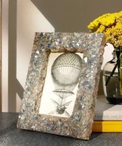 Pigeon And Poodle New Arrivals Rowena Frame Gray Mixed Glass And Resin 9 Pigeon And Poodle New Arrivals Rowena Frame Gray Mixed Glass And Resin