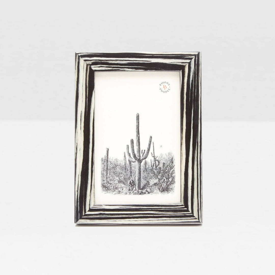 Pigeon And Poodle New Arrivals Steinfeld Frame Black And White Lacquered Wood 1 Pigeon And Poodle New Arrivals Steinfeld Frame Black And White Lacquered Wood