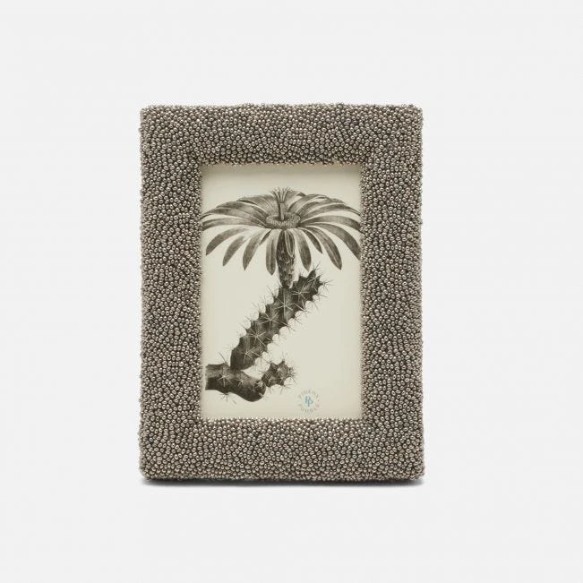 Pigeon And Poodle Tilbury Frame Gray Glass Beads 5 Pigeon And Poodle Tilbury Frame Gray Glass Beads