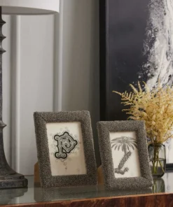 Pigeon And Poodle Tilbury Frame Gray Glass Beads 8 Pigeon And Poodle Tilbury Frame Gray Glass Beads