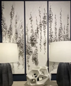 Palecek New Arrivals Rainfall Rattan Wall Decor Set Of 3