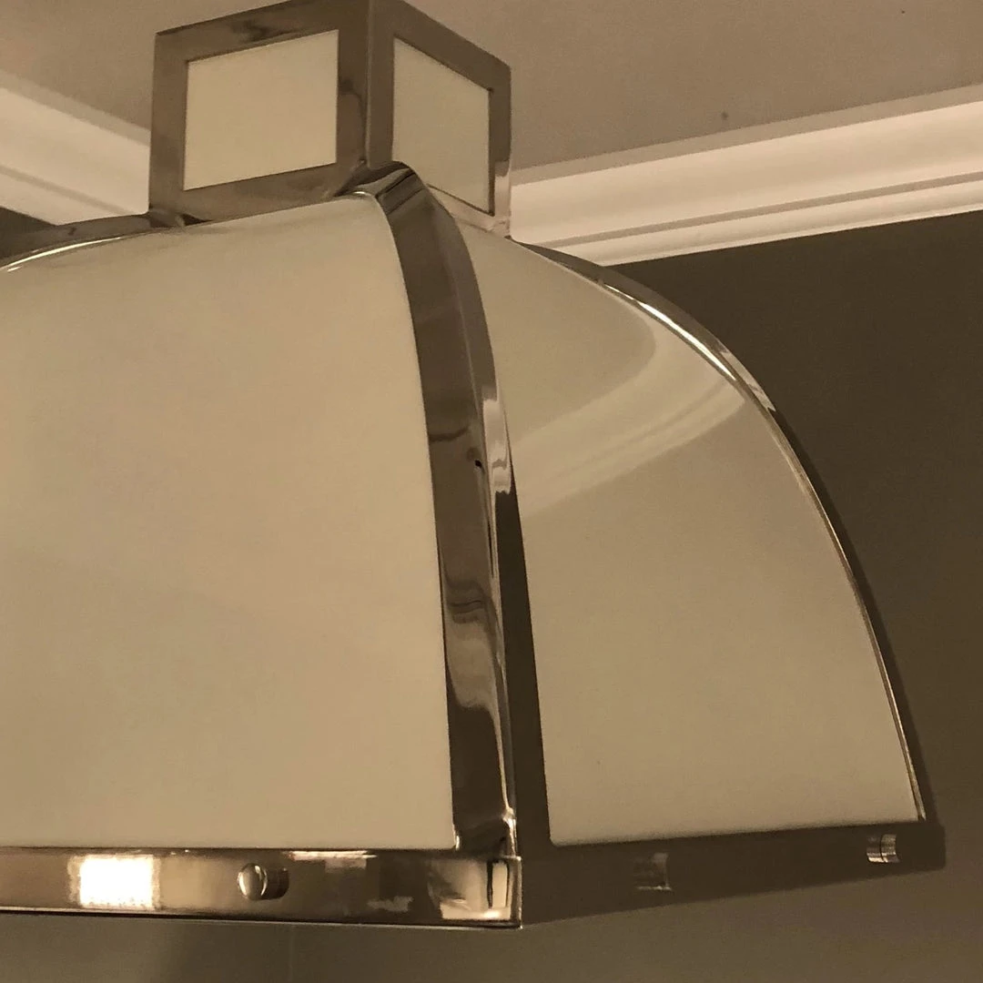 Robert Abbey New Arrivals Ranger Pendant White And Polished Nickel 2 Robert Abbey New Arrivals Ranger Pendant White And Polished Nickel