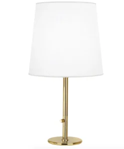 Robert Abbey Rico Espinet Buster Table Lamp Brass New Arrivals