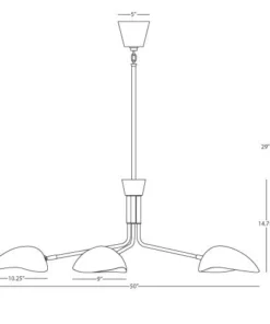 Robert Abbey New Arrivals Rico Espinet Racer Chandelier 5 Robert Abbey New Arrivals Rico Espinet Racer Chandelier