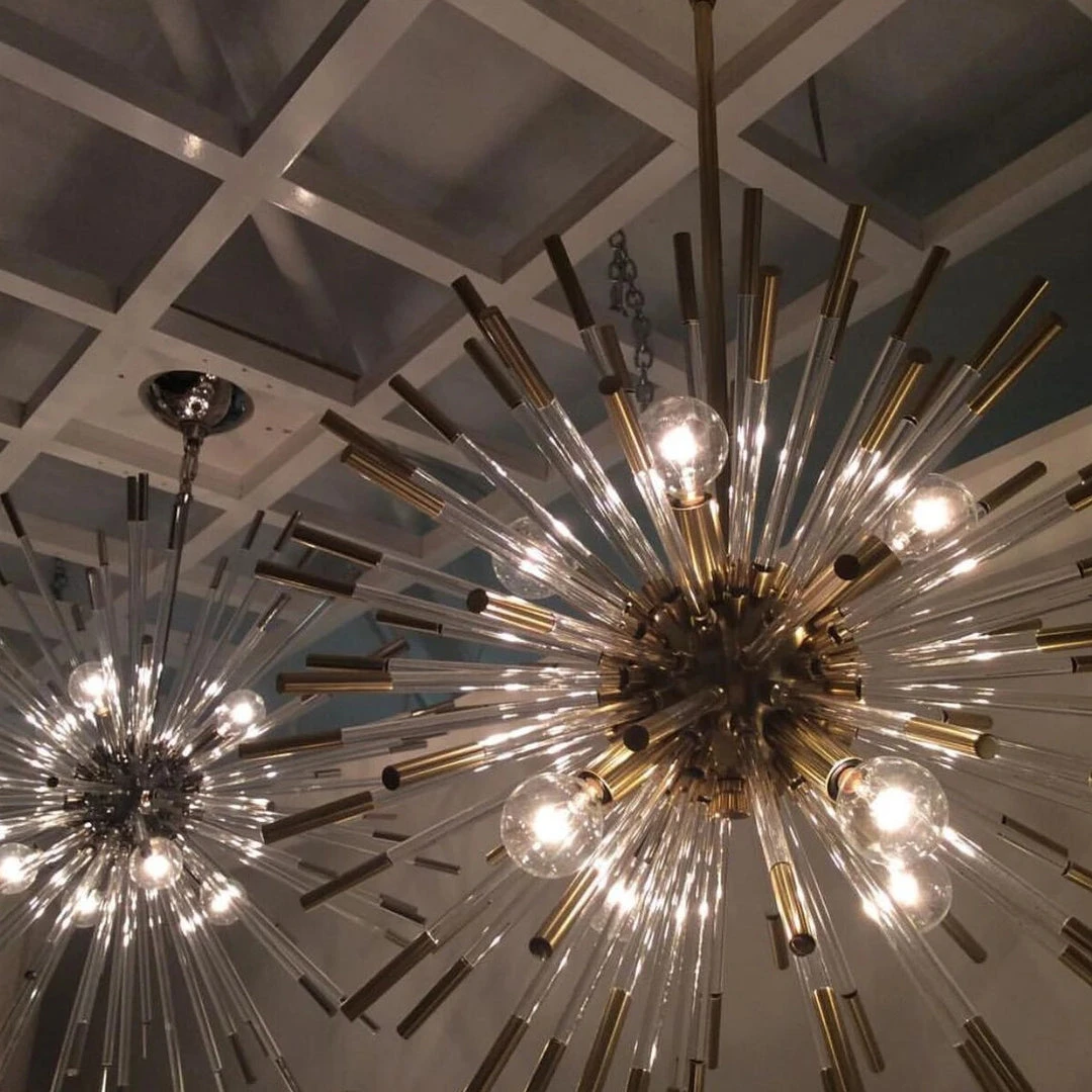 Robert Abbey New Arrivals Andromeda Large Chandelier In Brass 2 Robert Abbey New Arrivals Andromeda Large Chandelier In Brass