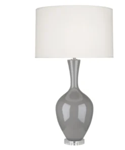 Robert Abbey Audrey Table Lamp Smoky Taupe New Arrivals