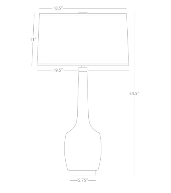 Robert Abbey Delilah Table Lamp Smoky Taupe New Arrivals 2 Robert Abbey Delilah Table Lamp Smoky Taupe New Arrivals