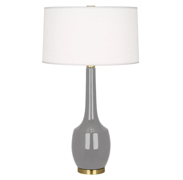 Robert Abbey Delilah Table Lamp Smoky Taupe New Arrivals 1 Robert Abbey Delilah Table Lamp Smoky Taupe New Arrivals