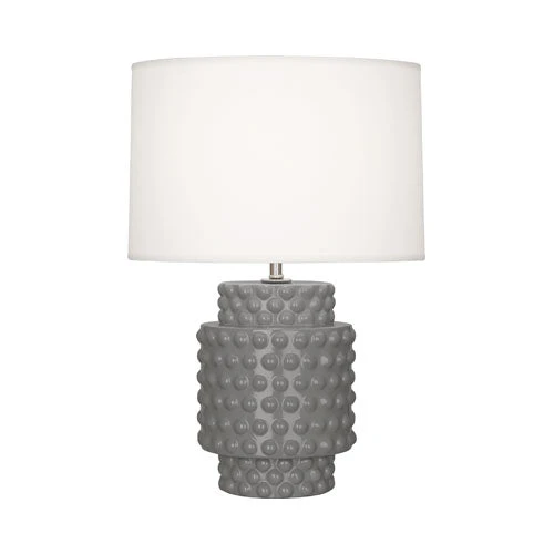 Robert Abbey New Arrivals Dolly Accent Lamp Smoky Taupe 1 Robert Abbey New Arrivals Dolly Accent Lamp Smoky Taupe