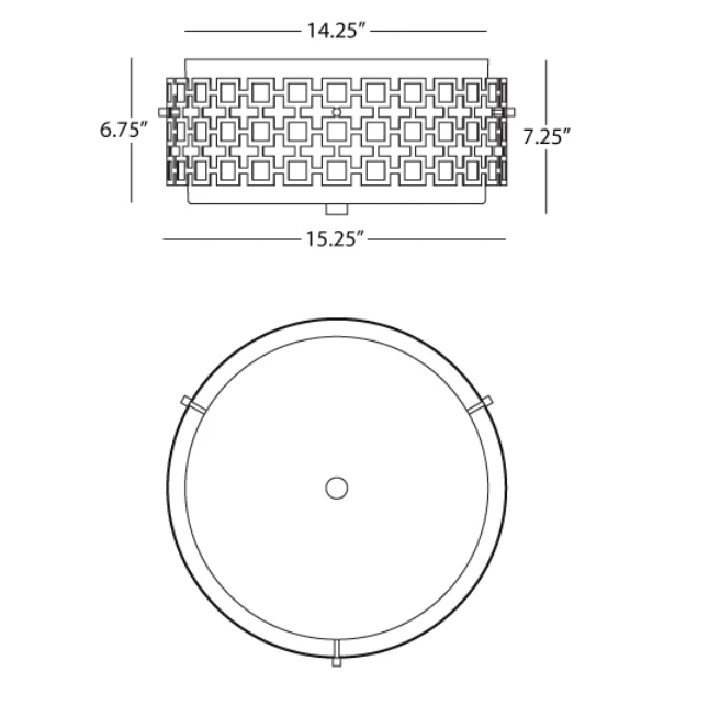 Jonathan Adler Parker Flush Mount Nickel New Arrivals 2 Jonathan Adler Parker Flush Mount Nickel New Arrivals