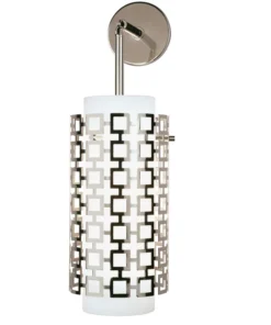 Jonathan Adler New Arrivals Parker Wall Sconce Nickel