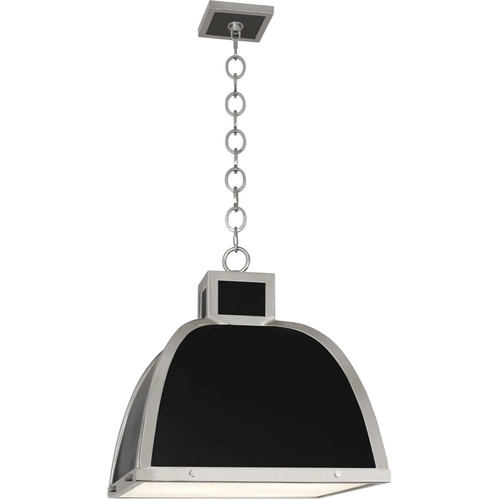 Robert Abbey Ranger Pendant Matte Black And Polished Nickel New Arrivals 1 Robert Abbey Ranger Pendant Matte Black And Polished Nickel New Arrivals