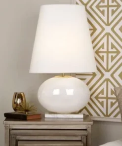 Robert Abbey Raquel Table Lamp With Tall Shade New Arrivals