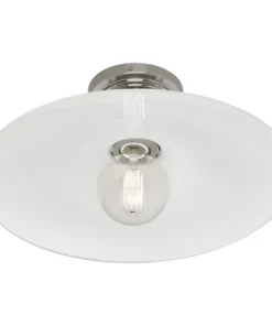 Robert Abbey New Arrivals Rico Espinet Arial Flushmount Antique Silver