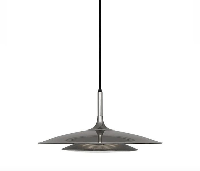 Robert Abbey Axiom Pendant Polished Nickel 1 Robert Abbey Axiom Pendant Polished Nickel