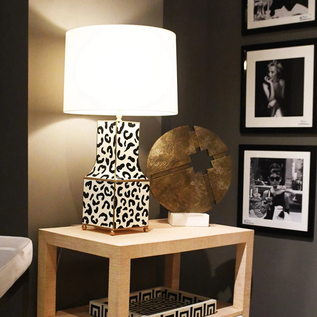 Worlds Away Renata Table Lamp Black Leopard New Arrivals 2 Worlds Away Renata Table Lamp Black Leopard New Arrivals