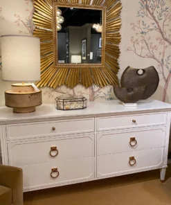 Worlds Away Sherwyn Lamp Burl Wood