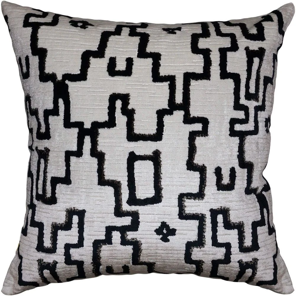 Clayton Gray Home Subway Pillow Black 1 Clayton Gray Home Subway Pillow Black