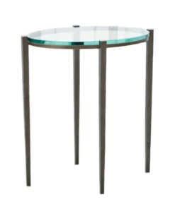 Studio A Petite Oval Accent Table Natural Iron New Arrivals