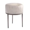 Studio A Urban Stool Grey Hair On Hide Antique Gunmetal New Arrivals