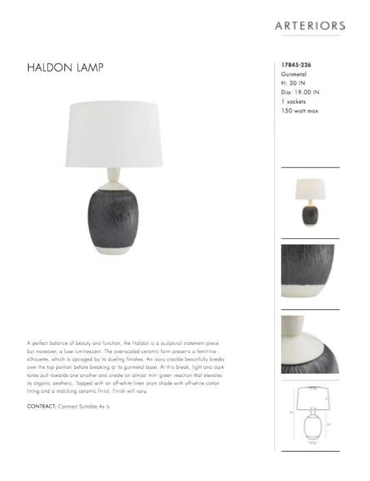 Arteriors Home Haldon Lamp New Arrivals 8 Arteriors Home Haldon Lamp New Arrivals