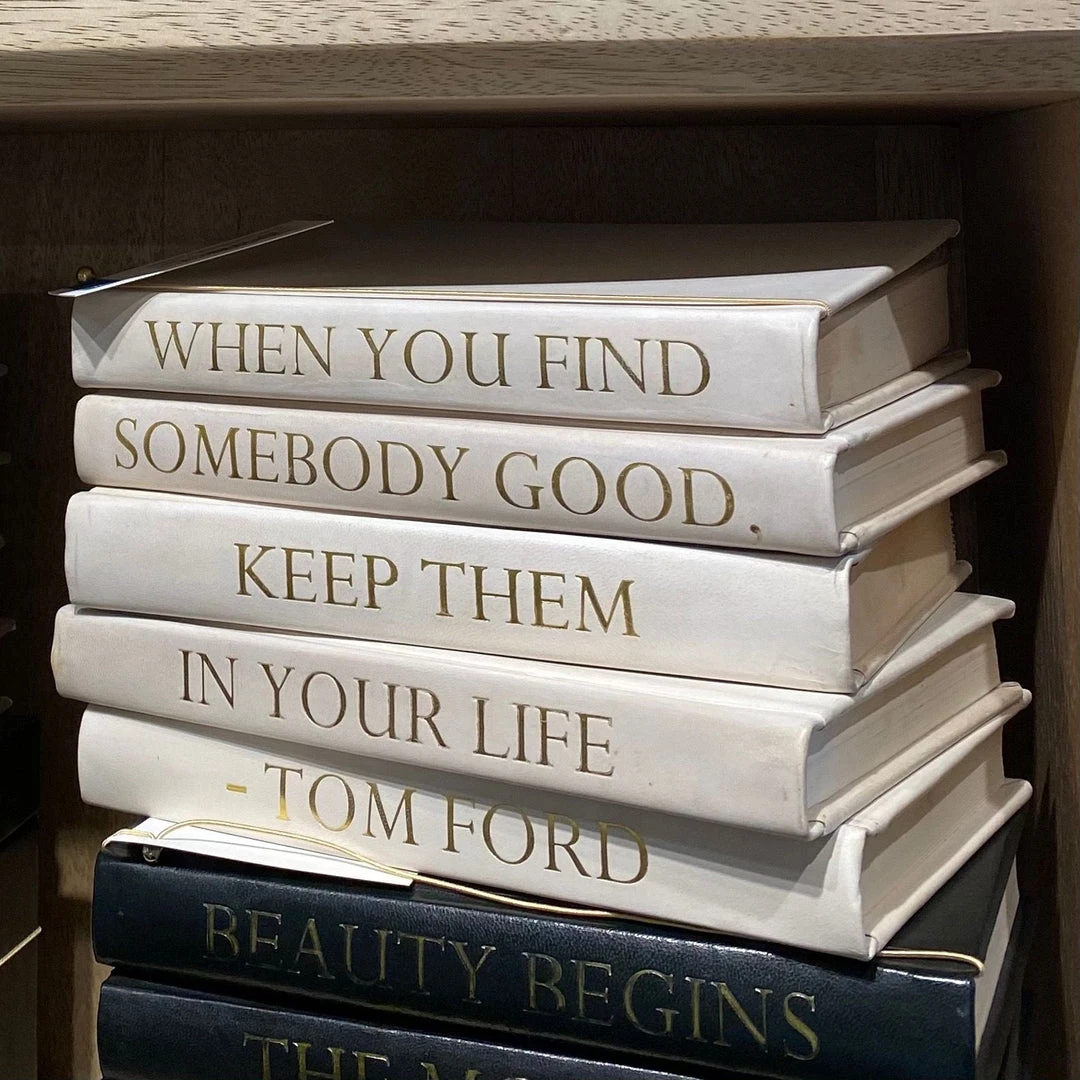 E Lawrence Tom Ford Book Stack Ivory New Arrivals 3 E Lawrence Tom Ford Book Stack Ivory New Arrivals