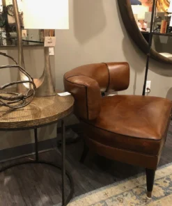 Arteriors Home Laurent Chair Mottled Brown