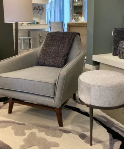 Studio A Urban Stool Grey Hair On Hide Antique Gunmetal New Arrivals