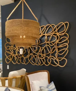 Palecek Veranda Woven Pendant