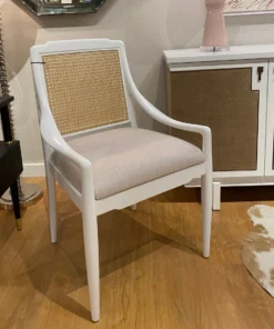 Bungalow 5 New Arrivals Veronika Armchair White