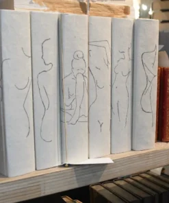 E Lawrence Nude Silhouettes Book Set Of 6