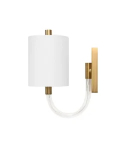 Worlds Away Walton Wall Sconce Antique Brass New Arrivals